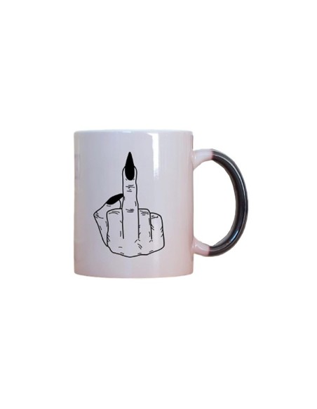 Mug doigt d'honneur thermoréactive pour cadeau