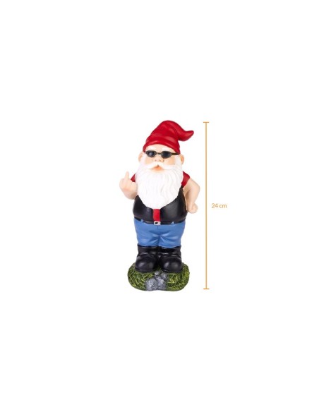 Nain de jardin XXL - Statut de figurine fuck avec lunette de soleil
