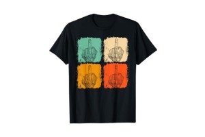 Tee-shirt rétro noir doigt d'honneur pour homme ➡️ Affichez votre audace !