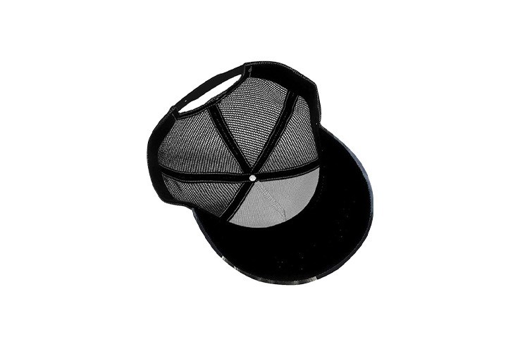 Casquette style trucker pour homme squelette doigt d'honneur halloween