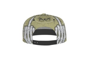 Casquette de baseball style Hip Hop squelette fuck doigt d'honneur unisexe 2