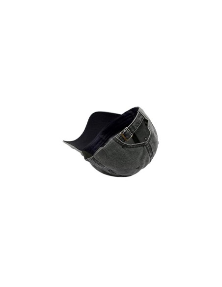 Casquette moderne grise et blanche main squelette doigt d'honneur