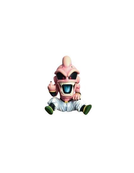 Figurine Majin Buu assis doigt d'honneur 12cm