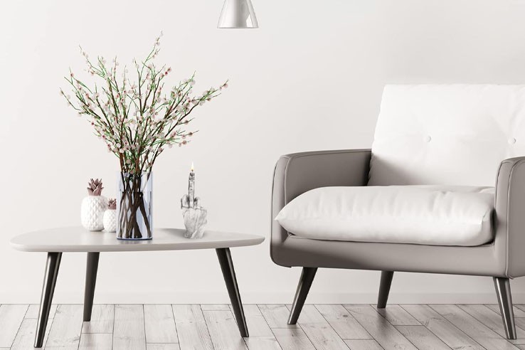 Bougie doigt d'honneur argentée 20 cm