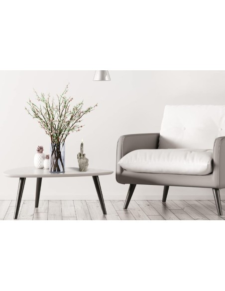 Bougie 20 cm cuivrée doigt d'honneur