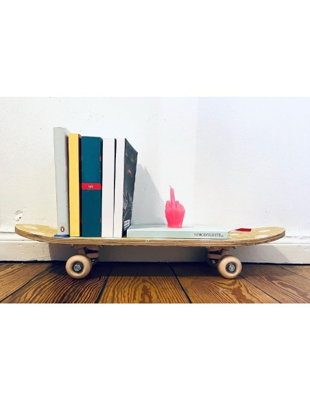 Lot de 4 bougies doigt d'honneur rose, vert, orange, jaune